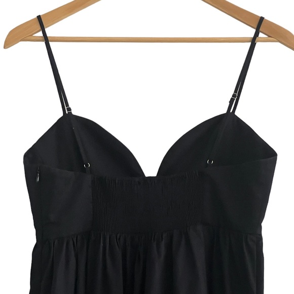 Zara Empire Waist Spaghetti Strap Midi Dress - Picture 4 of 8